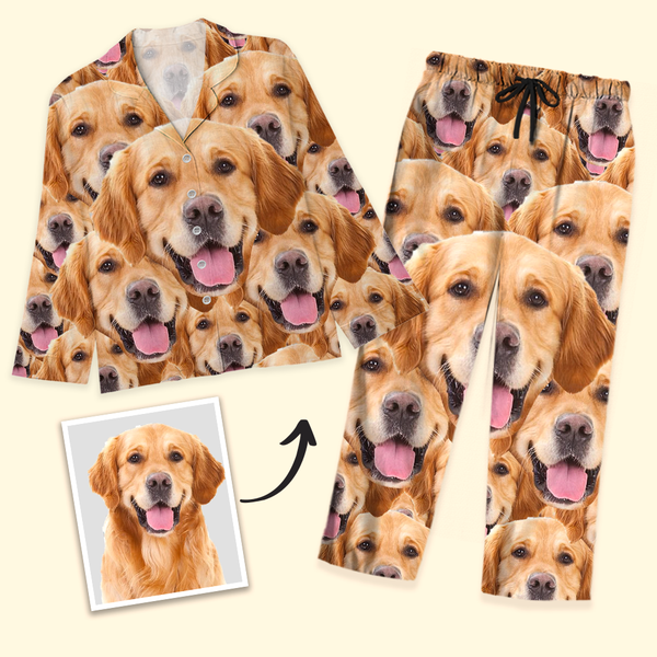 Personalized Pajamas for Pets and Owners Custom Printed Photo Pajamas