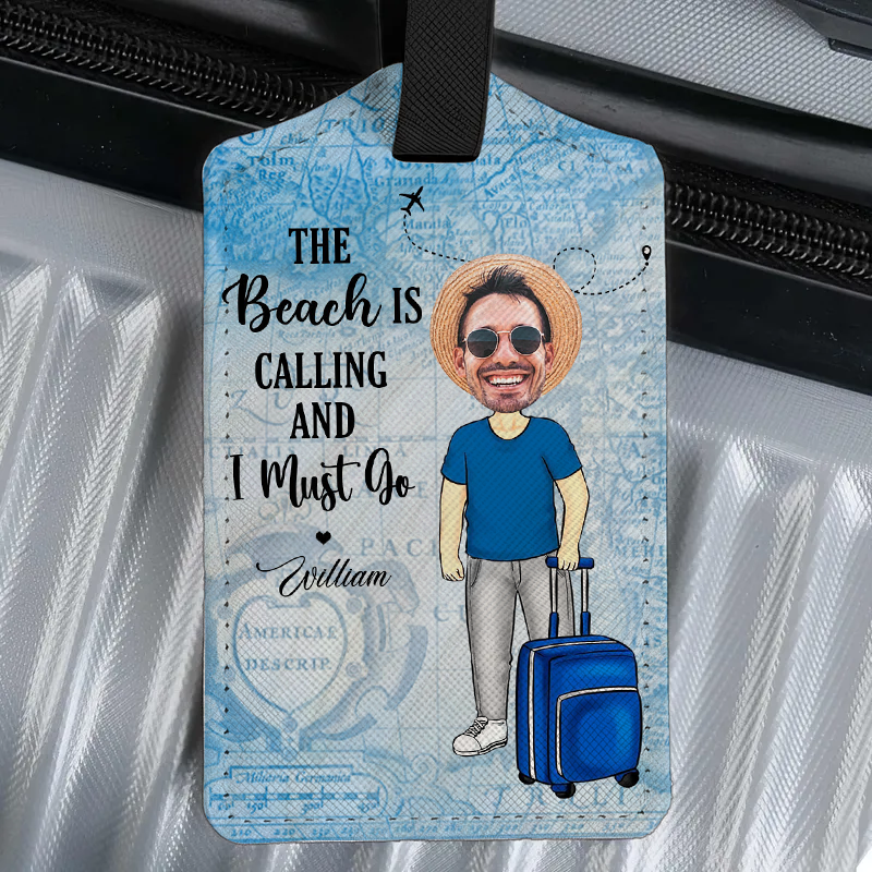 Personalized Luggage Tag - Luggage Bag Tags - Just a Girl Who Loves Traveling